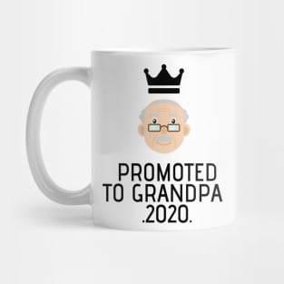 PROMOTED TO GRANDPA 2020 Mug